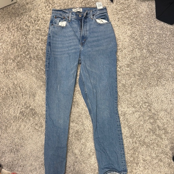 Abercrombie & Fitch Denim - Abercrombie & Fitch High Rise Blue Jeans